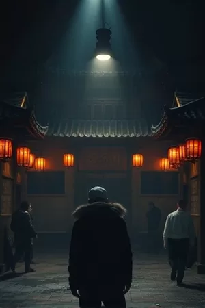 《银河旧梦》修复版海报，星轨环绕的老式放映机
